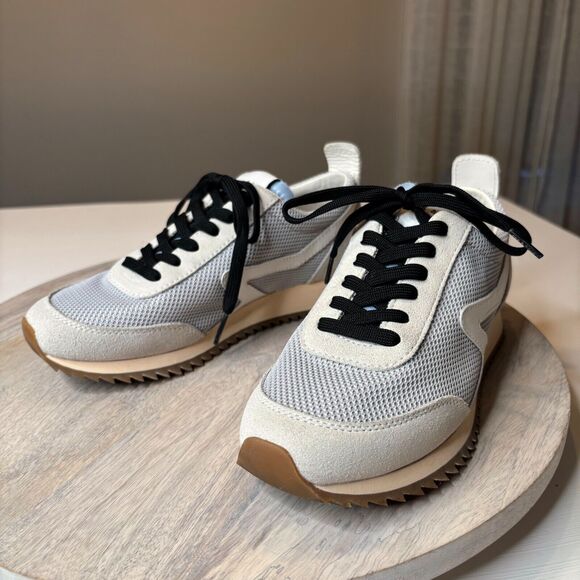 Rag & Bone Women's Euro Moonstone Retro Runner Sneakers US Size 6 EU Size 36.5 - Picture 1 of 11